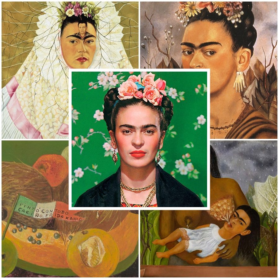 Frida Kahlo: um sentimento posto em cores